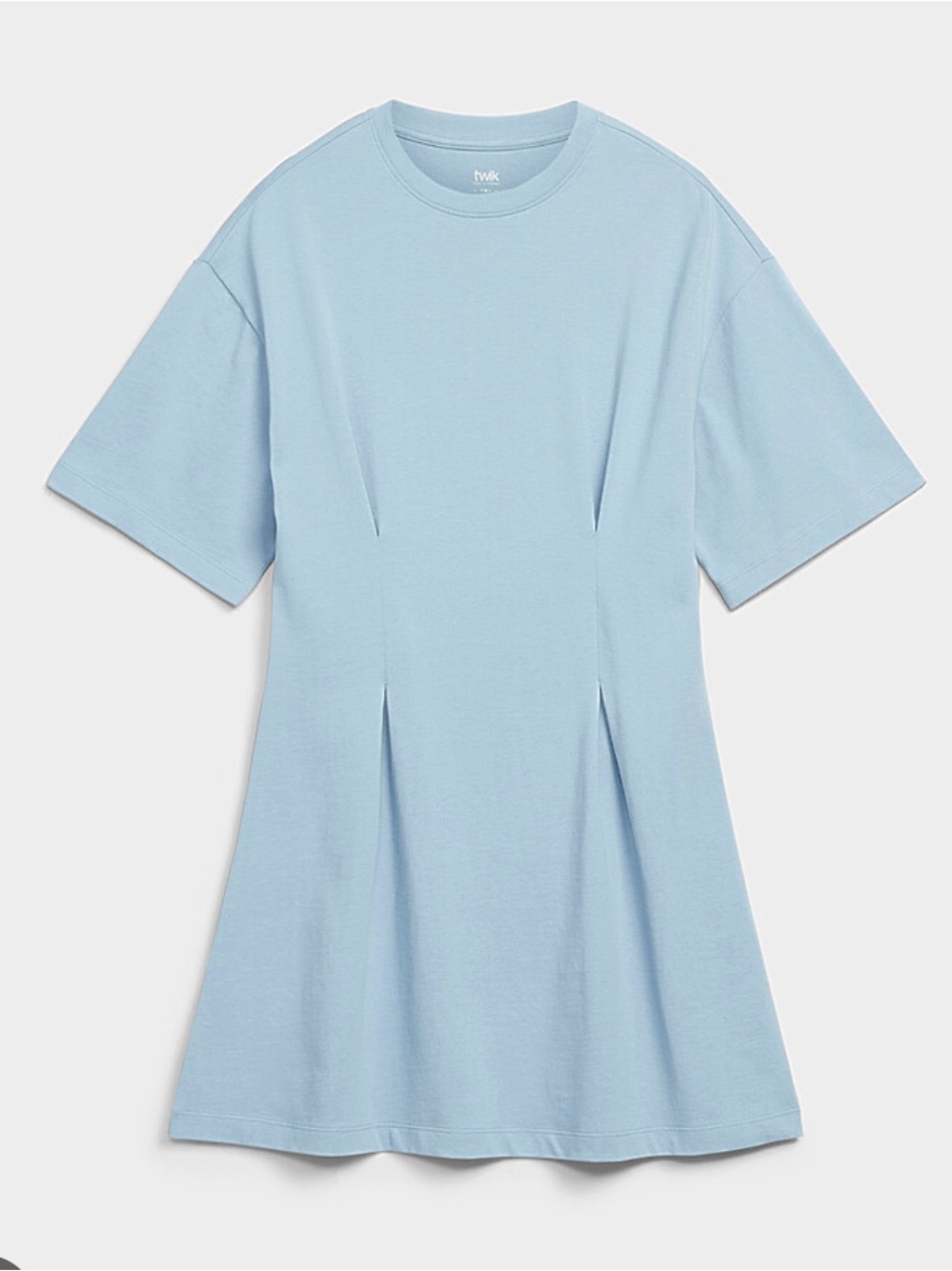 Twik Simons Tee Shirt Dress Dusty Blue